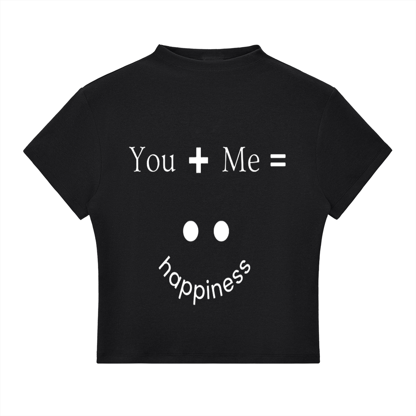You Plus Me Crop Top
