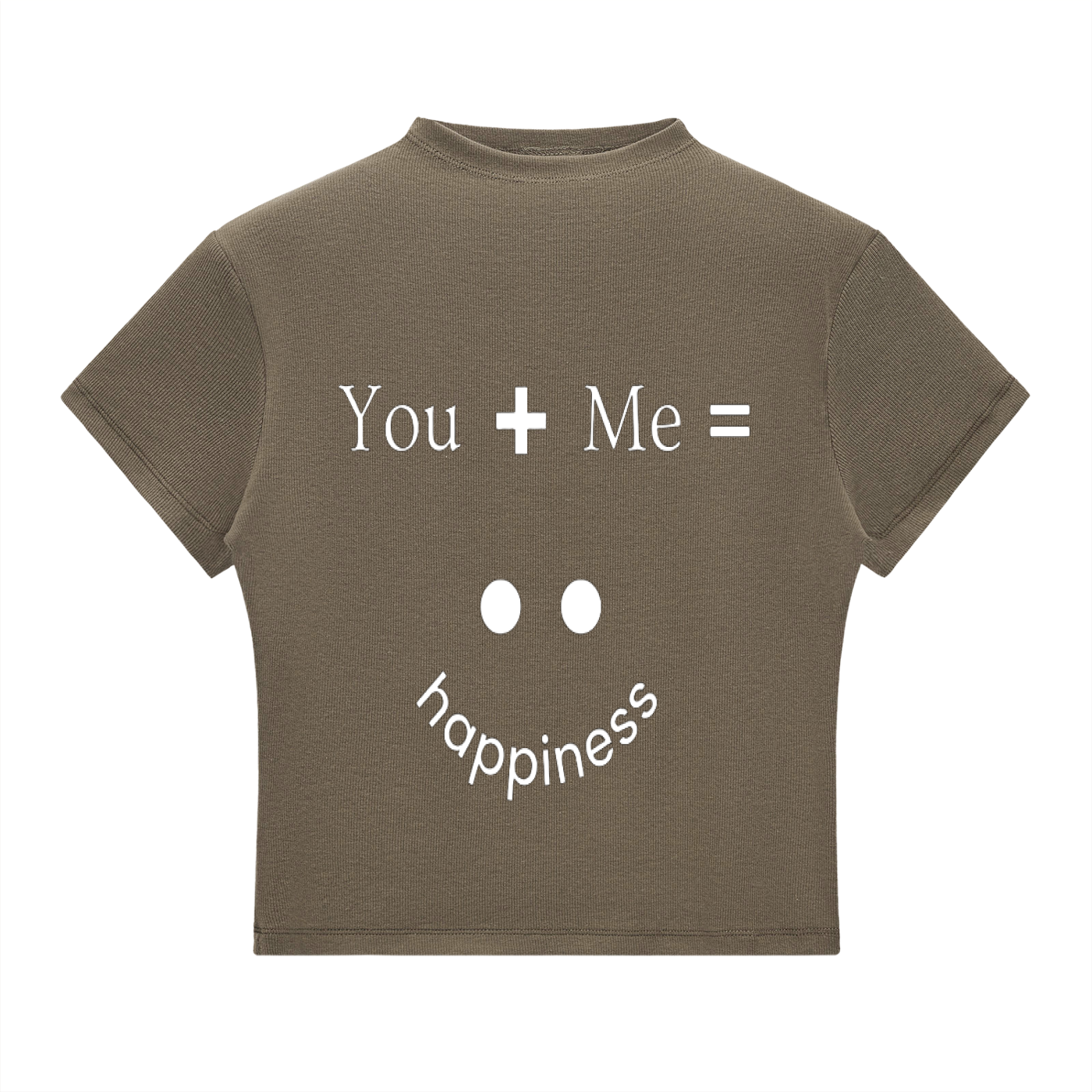 You Plus Me Crop Top